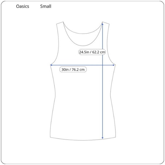 Pink Oasics Athletic Tank Top * Small - Picture 3 of 7